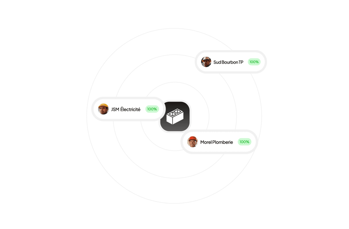 Artisans vérifiés & certifiés — capture de l'application Murail